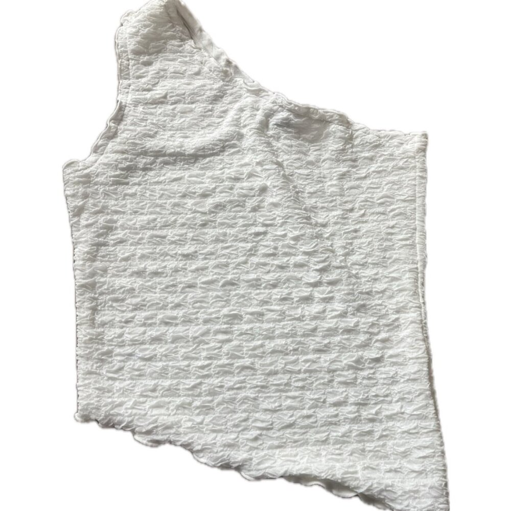 hm one shoulder top size m